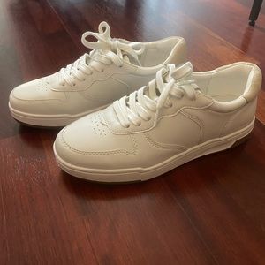 Brand New Madewell Court Sneaker in White Size 8.5, never worn